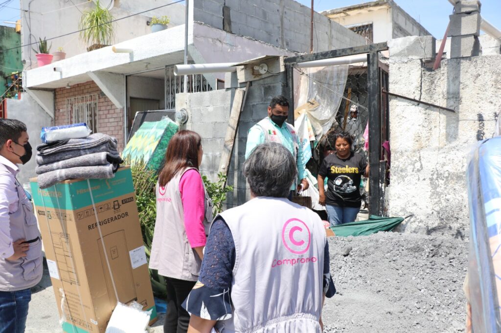 Entregan Apoyos A Familias Damnificadas De Guadalupe