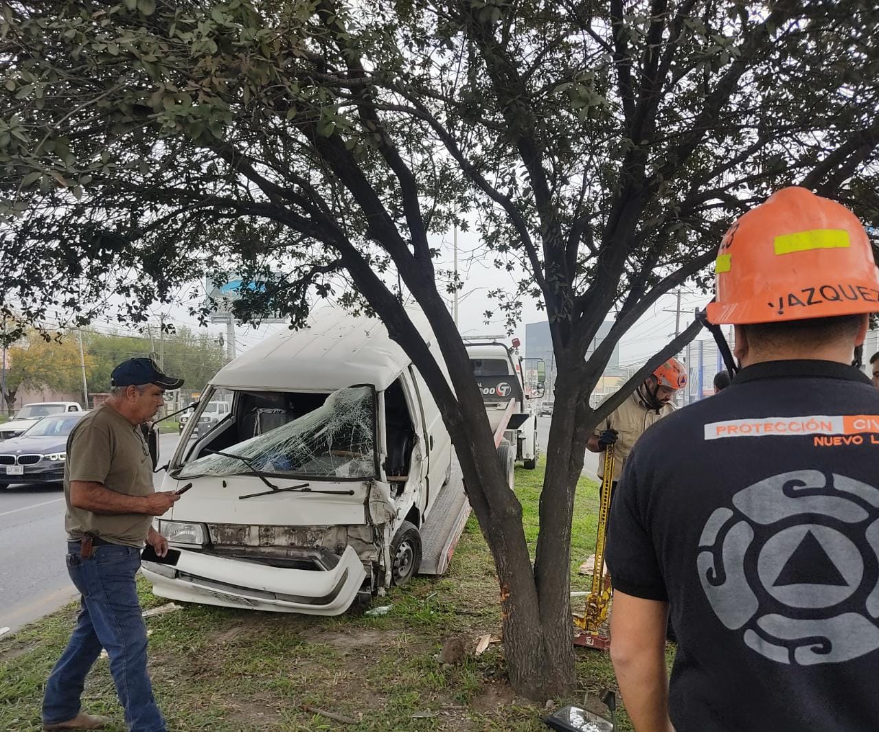 Accidente Vial Con Lesionados En Miguel Alem N