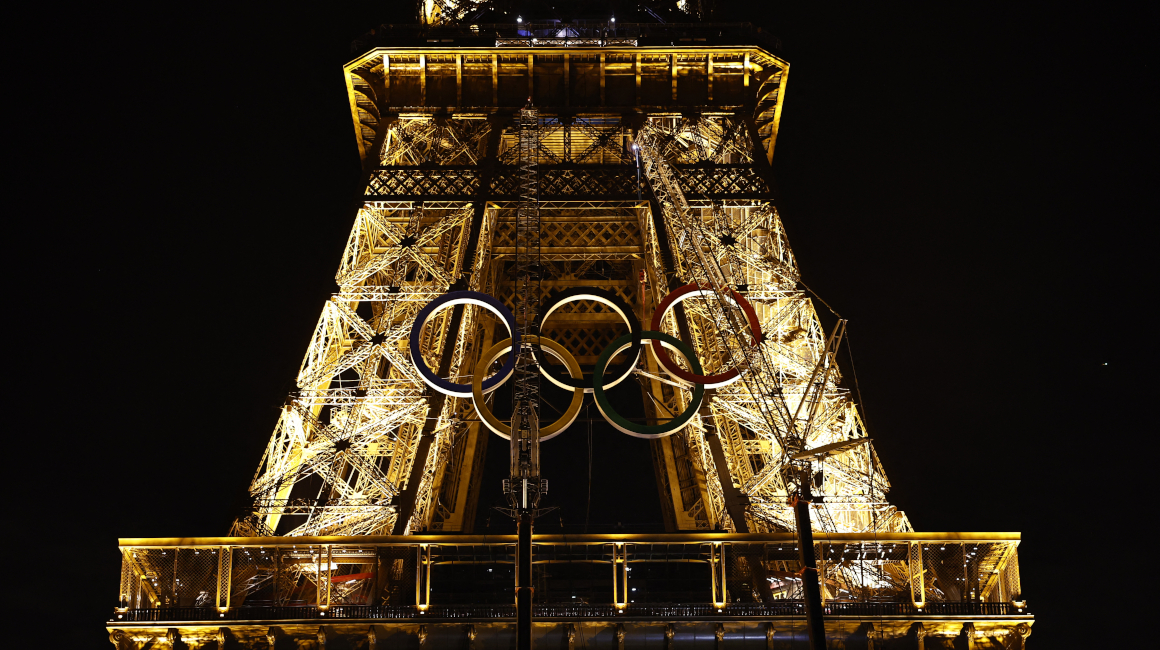 Presentan Anillos Ol Mpicos En La Torre Eiffel