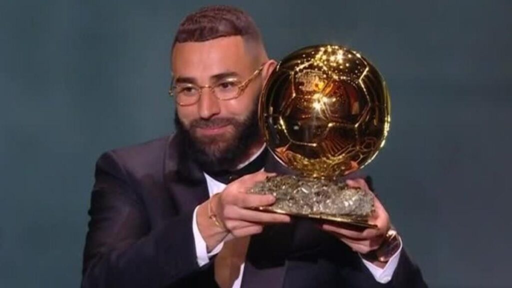 Karim Benzema es el ganador del Balón de Oro 2022