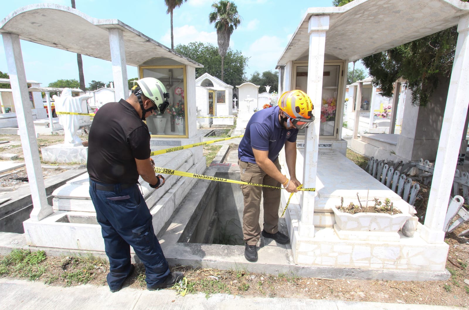 Preparan operativo de seguridad en panteones de Apodaca
