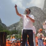 «Viene la mejor época para nacer, para crecer y para vivir en este gran país que es México»: Jorge Máynez en gira por la Huasteca