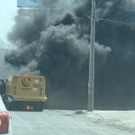 Controlado Incendio de Camión de Valores en Monterrey; No Se Reportan Lesionados