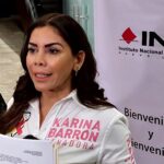 Candidata al Senado Karina Barrón denuncia violencia política de género