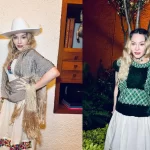 Madonna usó la ropa de Frida Kahlo en su visita a México