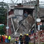 2 muertos y decenas de atrapados tras colapso de edificio en Sudáfrica