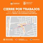 Anuncian restricciones viales en la avenida Miguel Alemán por obras del metro