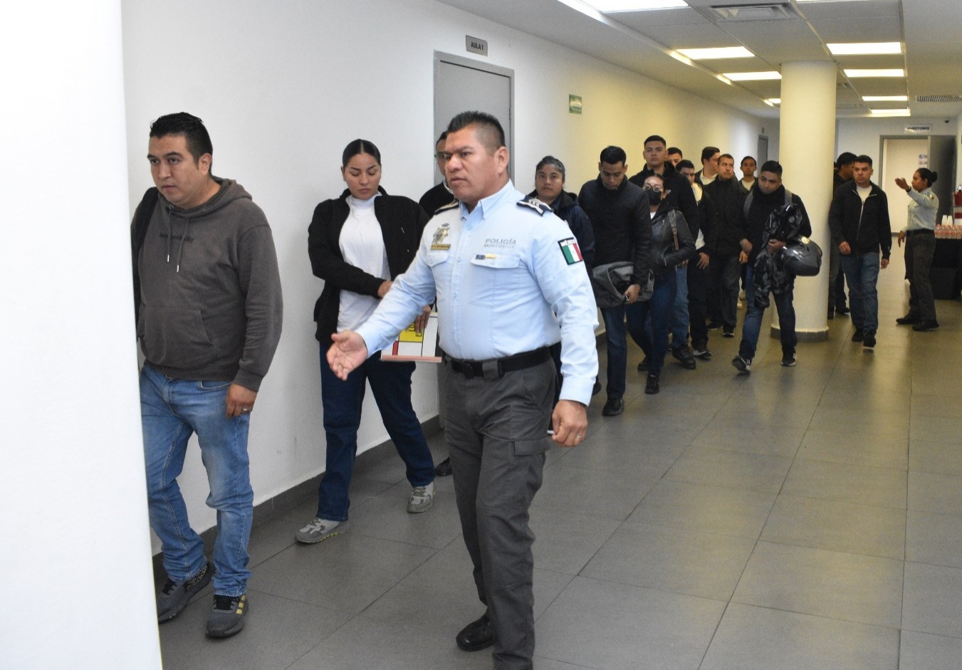 40 cadetes inician su capacitación en la Academia de Policía de Monterrey