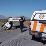 Accidente en Carretera Colombia: Conductor prensado tras volcadura