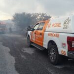 Incendio en fábrica de Guadalupe moviliza a cuerpos de emergencia