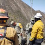 Continúan labores para liquidar incendio en límites de El Carmen y Escobedo