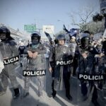 Refuerzan seguridad con 150 elementos en partido Rayados vs. Toluca en el BBVA