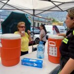Instala Santa Catarina puntos de hidratación ante ola de calor extrema