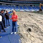 Renovación histórica de cancha mundialista en Guadalupe