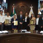 Reconocen a tres jóvenes con la Medalla al Mérito Deportivo en Monterrey