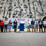San Pedro y Monterrey transforman el túnel de la Loma Larga con el mural “Ojo de Agua”