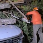 Fuertes vientos movilizan a Protección Civil durante la madrugada en Guadalupe