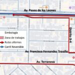 Monterrey restringirá circulación en Gonzalitos por trabajos de CFE