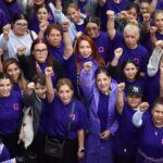 Realizan caminata y dinámicas por el Día de la Mujer en San Pedro Garza García