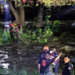 Familia es auxiliada tras quedar varada en el Parque Río La Silla