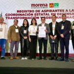 Felipe Cantú formaliza su registro para buscar la Coordinación Estatal de Morena en Nuevo León