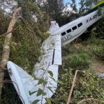 Tres lesionados tras desplome de aeronave de Aerus en Pesquería