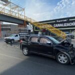 Se registra percance vial en el cruce de Madero y Héroe de Nacozari