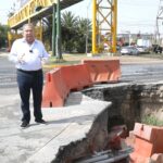 Fugas y reparaciones sin concluir complican la movilidad en Escobedo