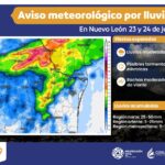 Tormenta tropical Bertha provocará lluvias fuertes en Nuevo León; emiten aviso meteorológico