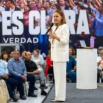 «Nuevo León ya no merece improvisaciones»: Clara Luz presenta balance de su gira estatal