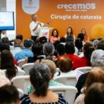 Encabeza Héctor García entrega de certificados del programa «Crecemos para Vernos Mejor»