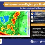 Alerta Protección Civil de Nuevo León por llegada del primer frente frío y fuertes lluvias