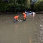 Activa Guadalupe operativo emergente por lluvias y monitorea el Arroyo Las Tinajas