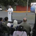 Entrega Andrés Mijes obra vial en Escobedo y exige a Agua y Drenaje reparar 18 fugas